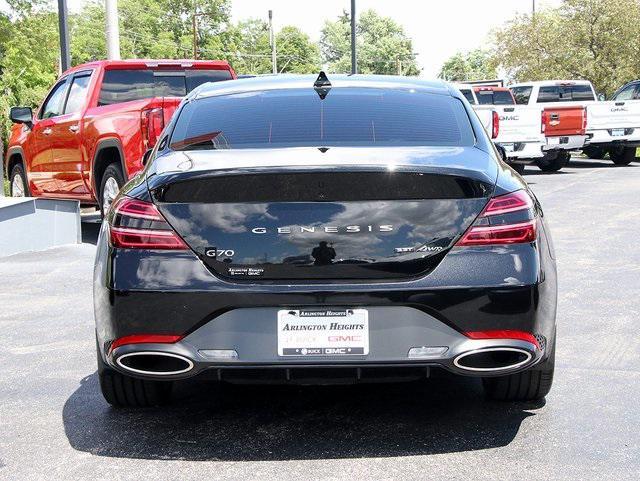 used 2023 Genesis G70 car, priced at $43,775