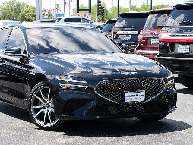 used 2023 Genesis G70 car, priced at $43,775