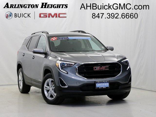 used 2021 GMC Terrain car, priced at $22,475