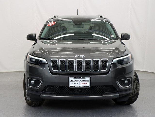 used 2021 Jeep Cherokee car, priced at $24,975