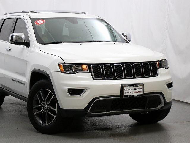 used 2018 Jeep Grand Cherokee car, priced at $20,975