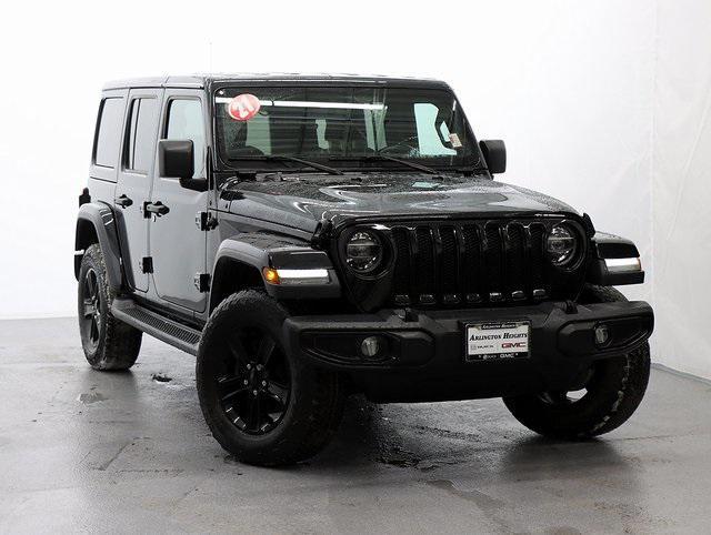 used 2021 Jeep Wrangler Unlimited car, priced at $35,975