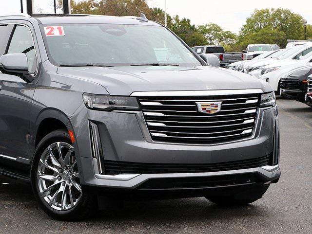 used 2021 Cadillac Escalade ESV car, priced at $78,975