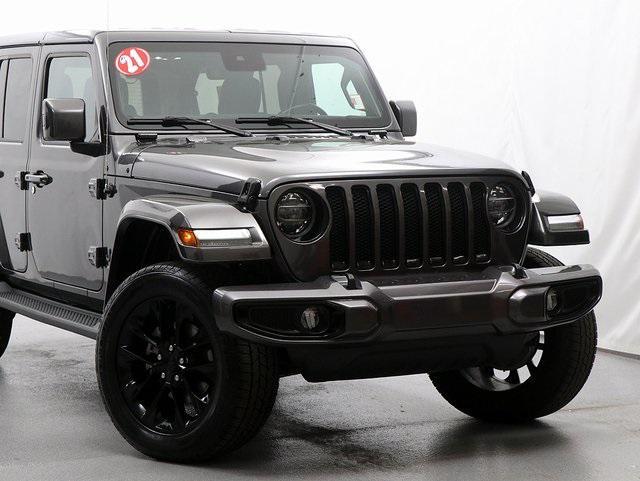 used 2021 Jeep Wrangler Unlimited car, priced at $29,675