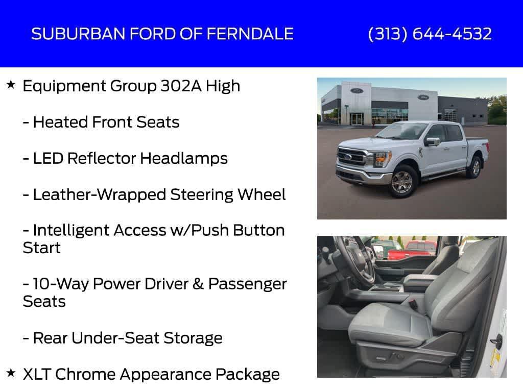 used 2021 Ford F-150 car, priced at $28,259