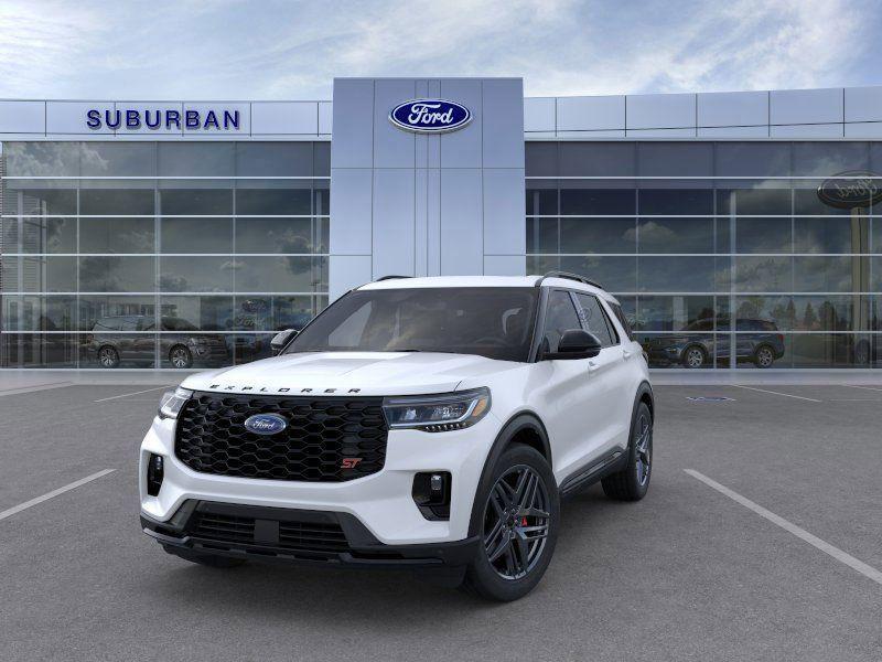 new 2025 Ford Explorer car, priced at $57,384