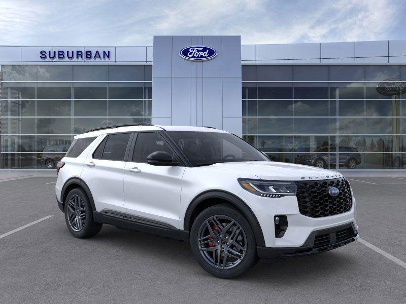 new 2025 Ford Explorer car, priced at $57,384