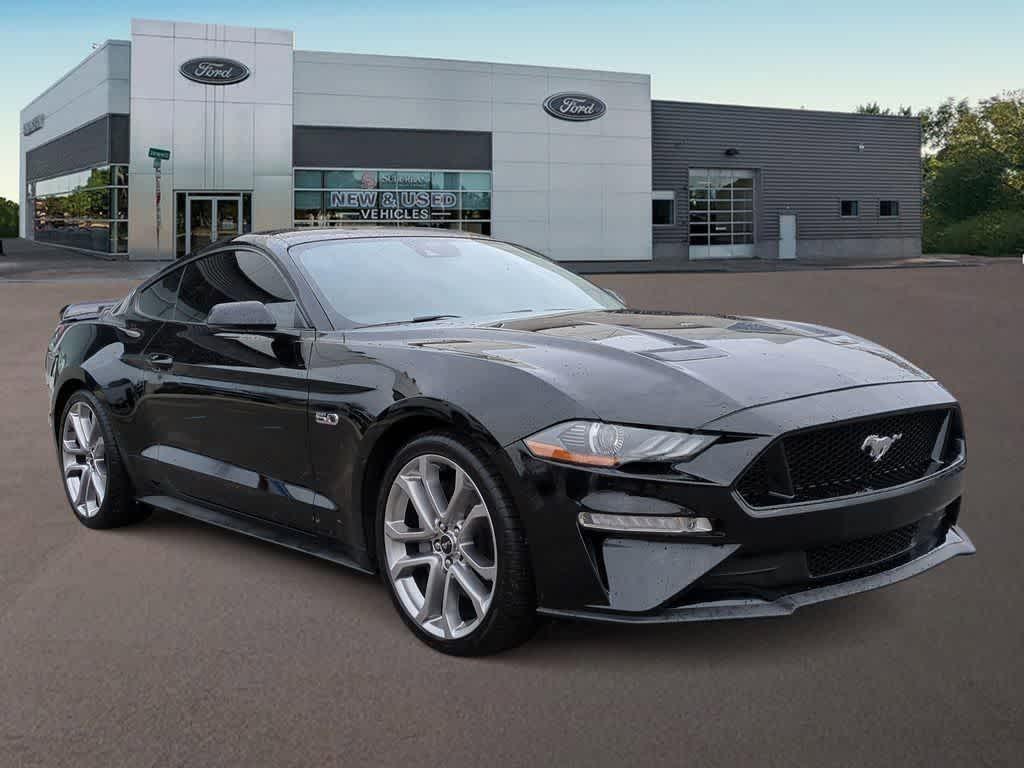 used 2021 Ford Mustang car, priced at $37,995