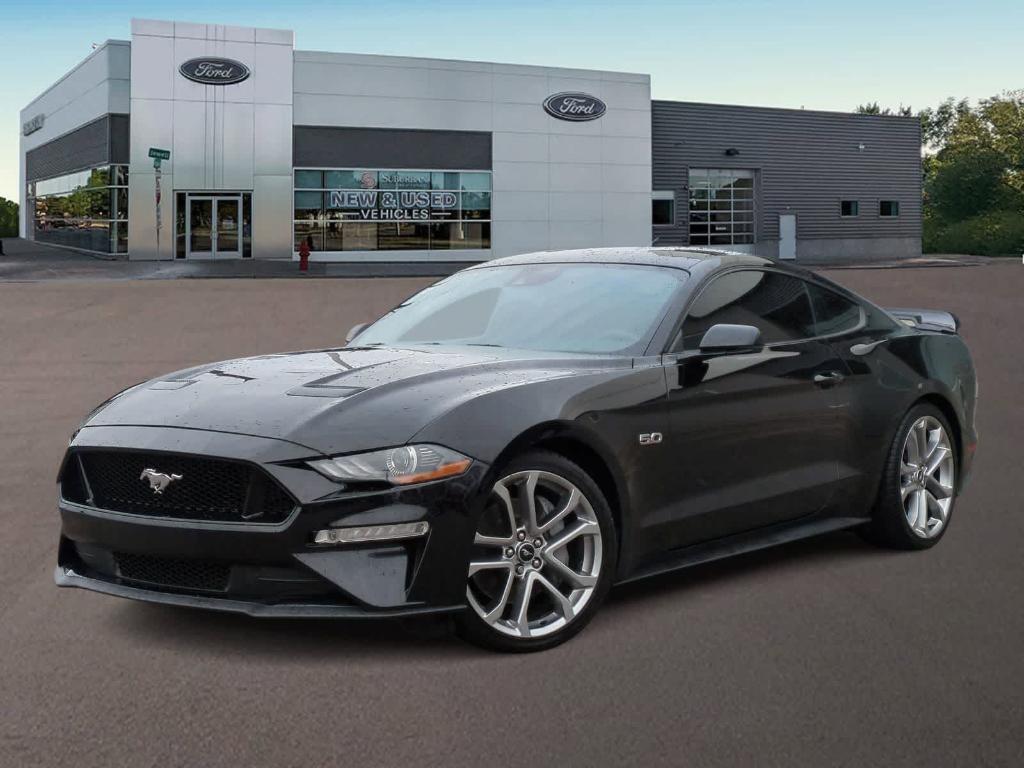 used 2021 Ford Mustang car, priced at $37,995