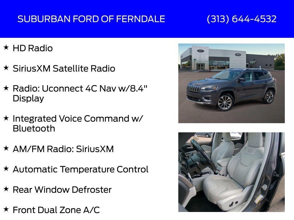 used 2019 Jeep Cherokee car, priced at $20,499