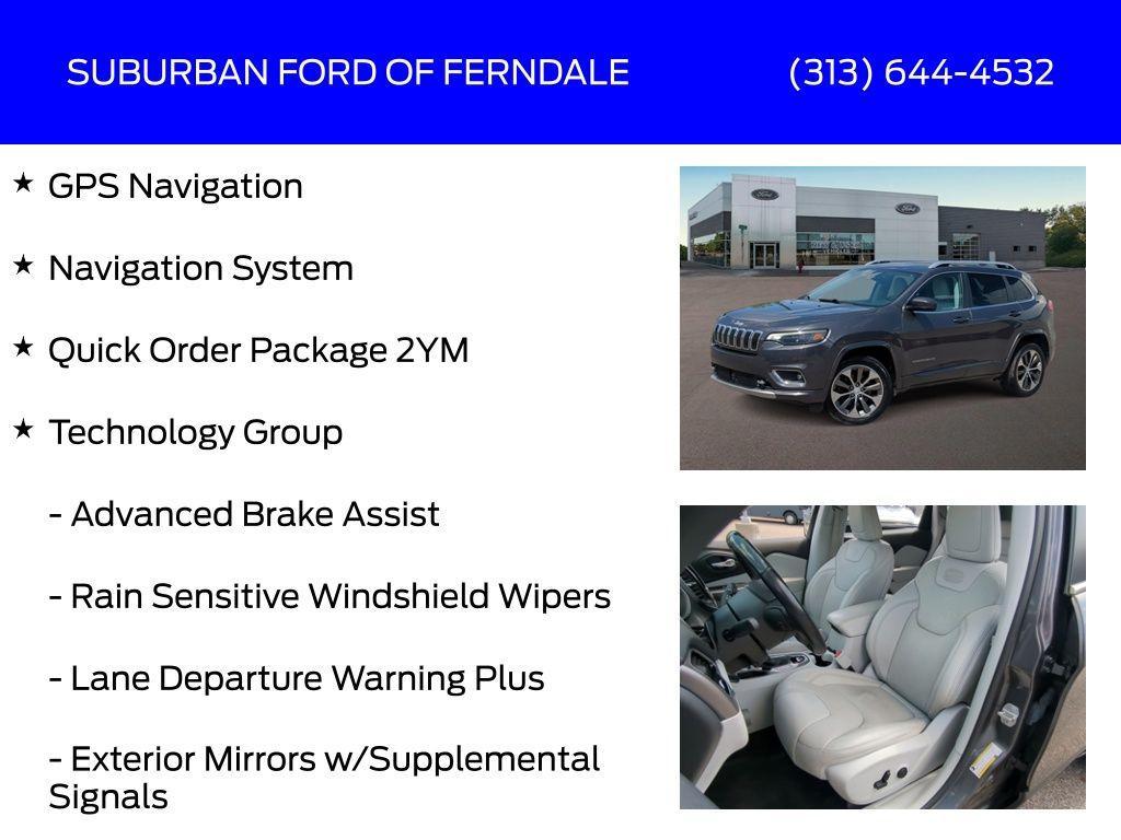 used 2019 Jeep Cherokee car, priced at $20,499