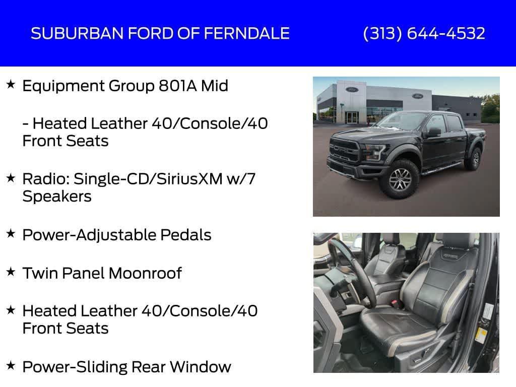 used 2017 Ford F-150 car, priced at $35,495