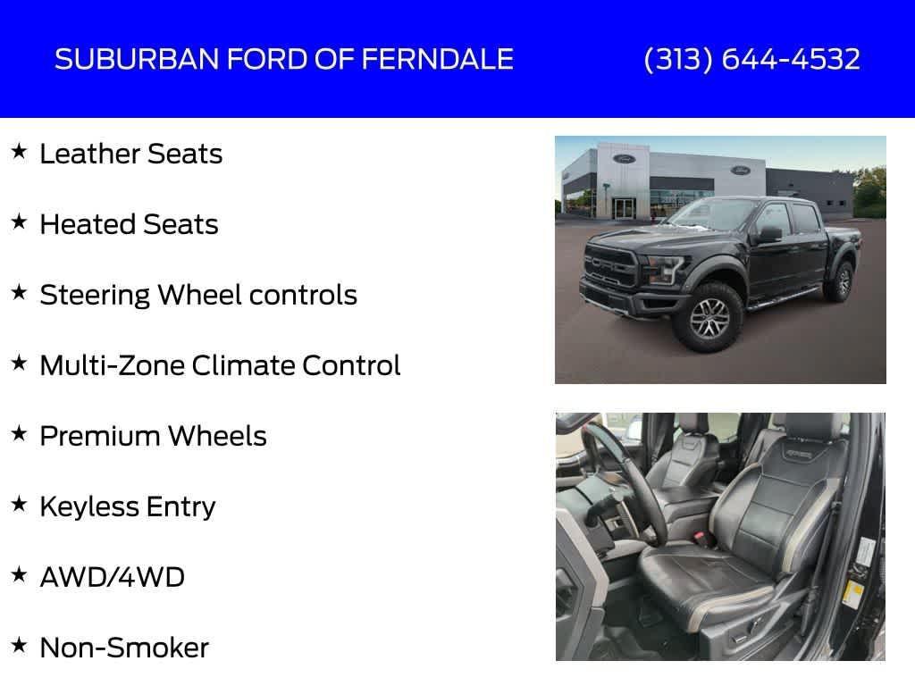 used 2017 Ford F-150 car, priced at $35,495