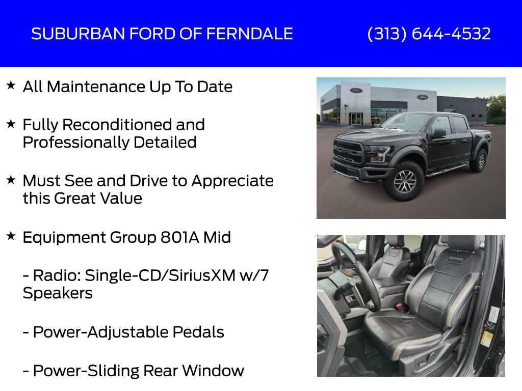 used 2017 Ford F-150 car, priced at $35,495