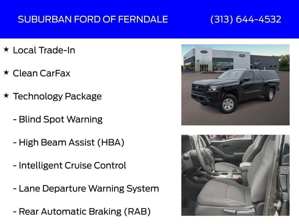 used 2022 Nissan Frontier car, priced at $25,929