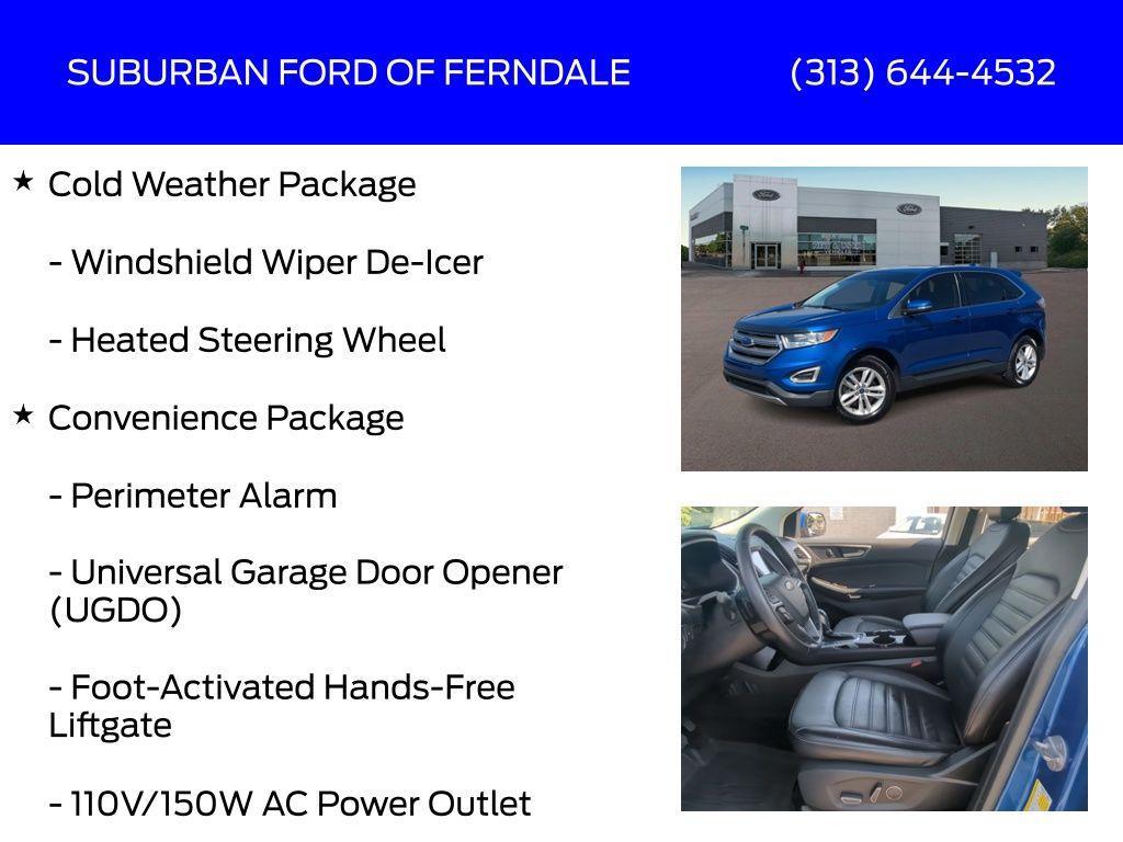 used 2018 Ford Edge car, priced at $14,589
