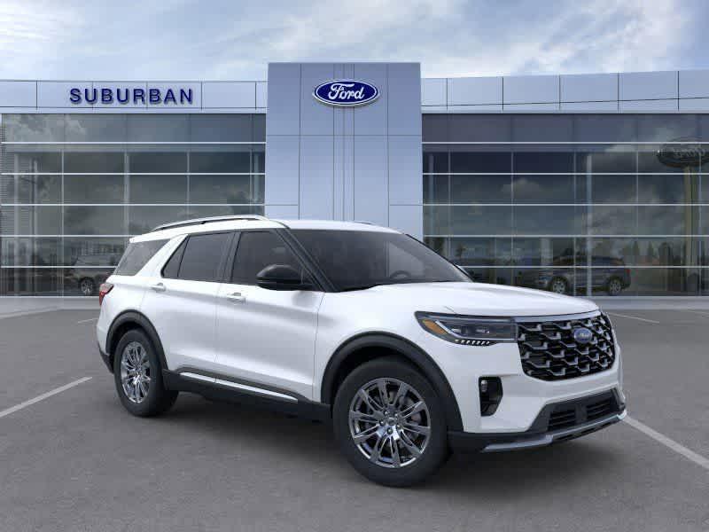 new 2025 Ford Explorer car, priced at $50,571