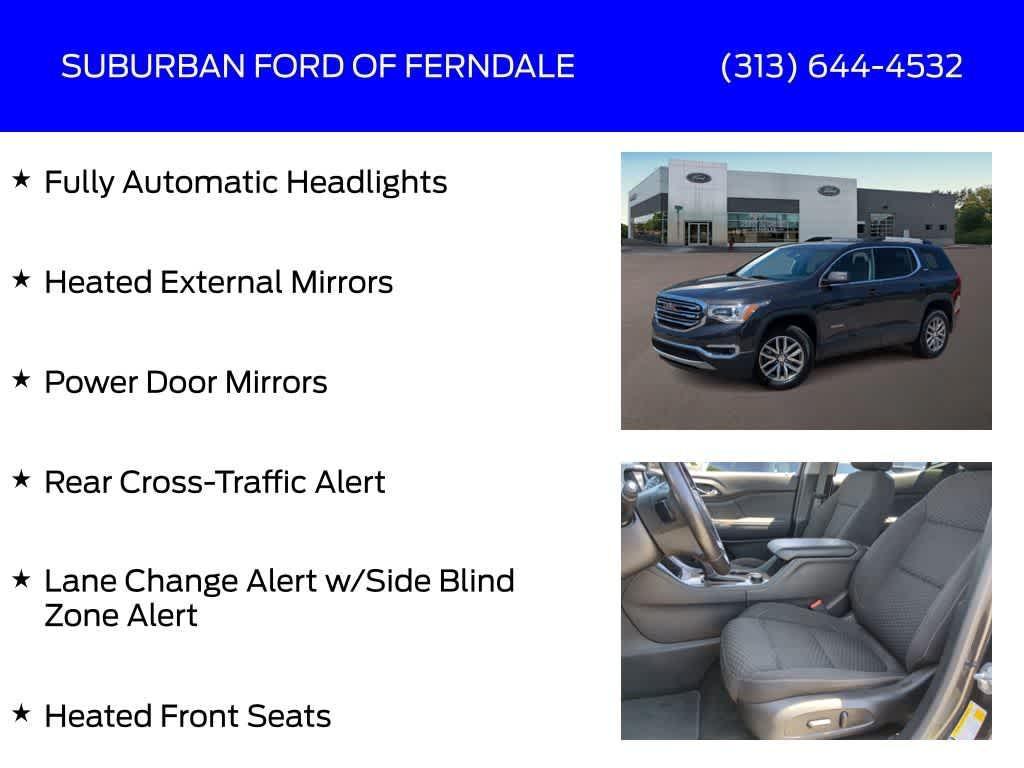used 2018 GMC Acadia car, priced at $19,589