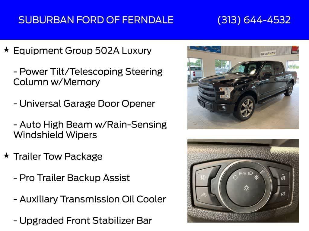 used 2016 Ford F-150 car, priced at $26,979