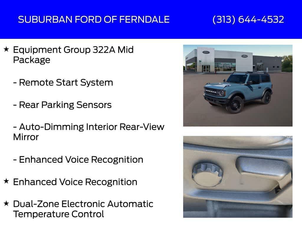 used 2022 Ford Bronco car, priced at $35,995