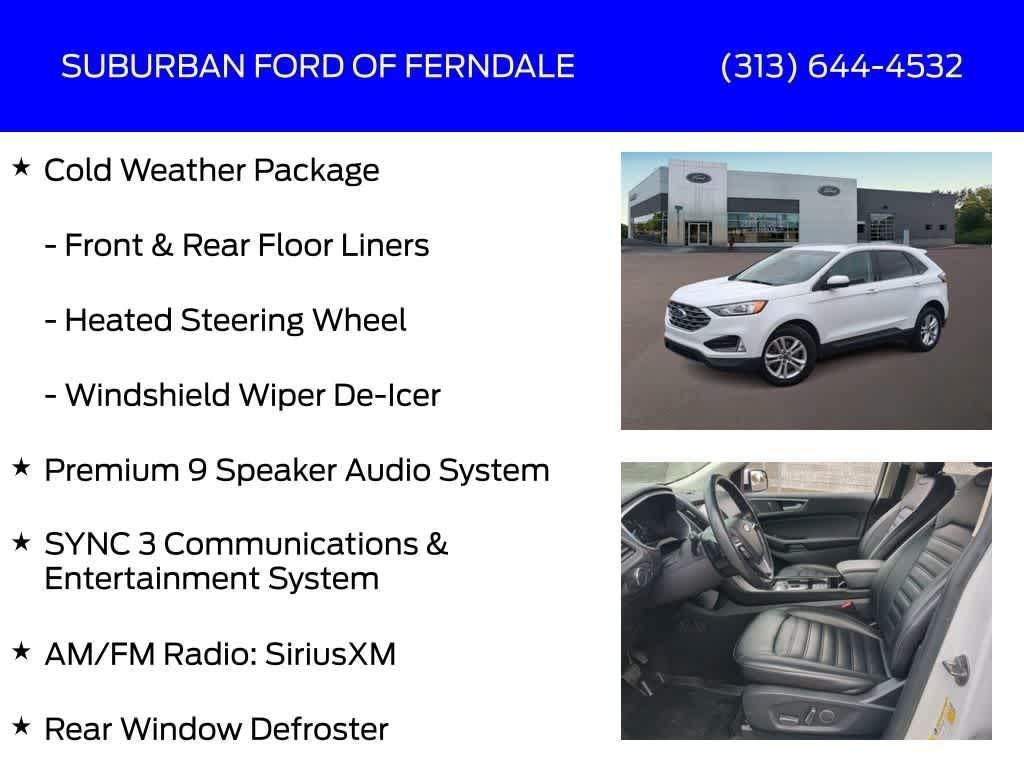 used 2019 Ford Edge car, priced at $16,749