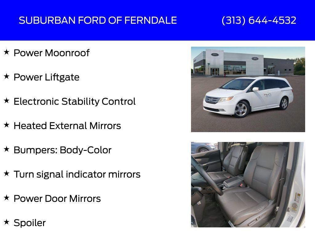 used 2012 Honda Odyssey car, priced at $5,995