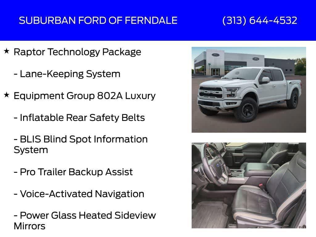 used 2017 Ford F-150 car, priced at $39,995