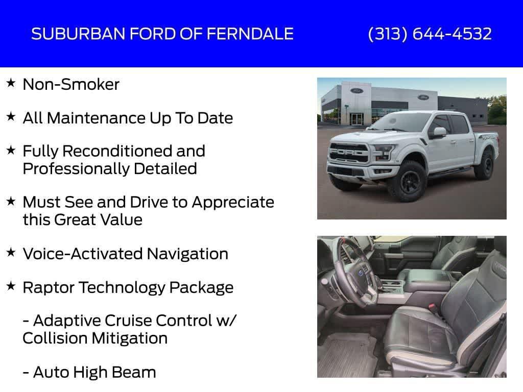 used 2017 Ford F-150 car, priced at $39,995