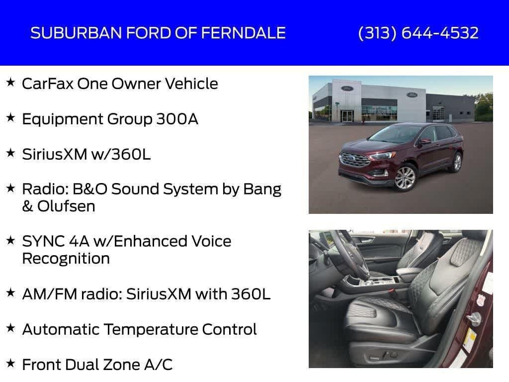 used 2023 Ford Edge car, priced at $26,499