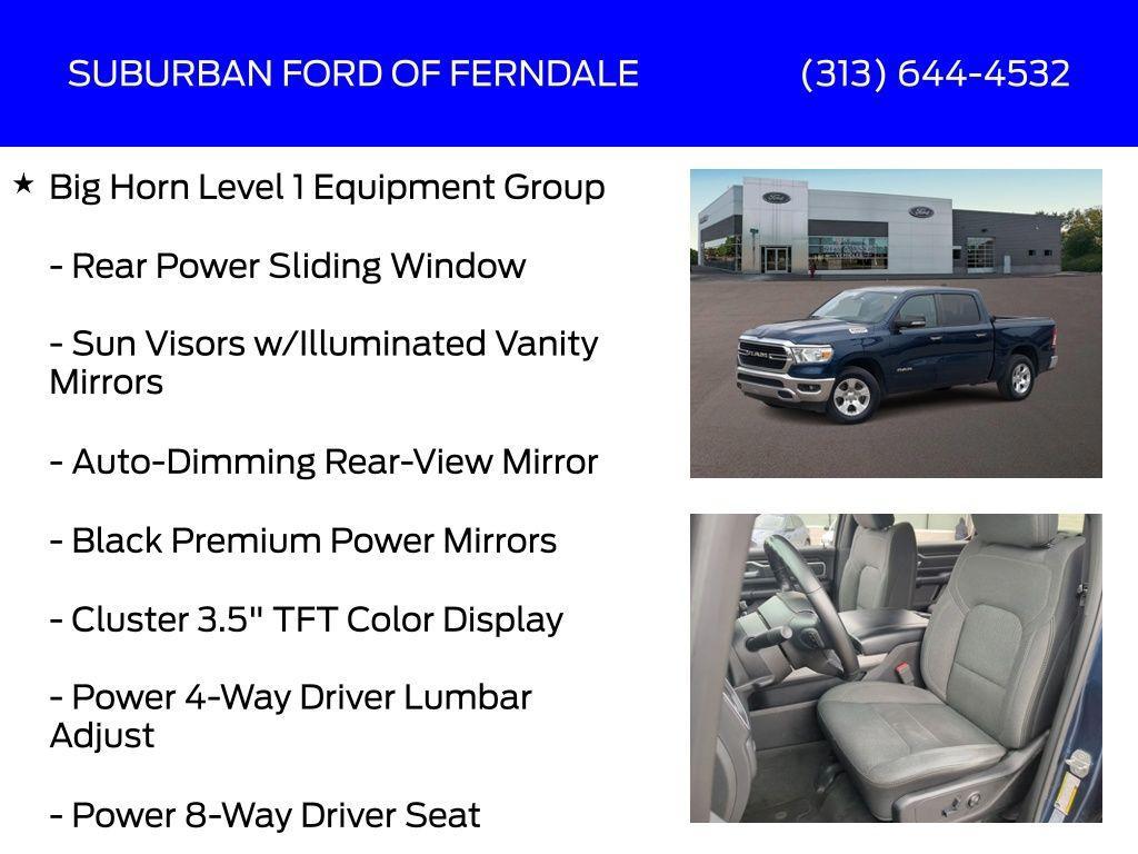 used 2020 Ram 1500 car, priced at $28,495