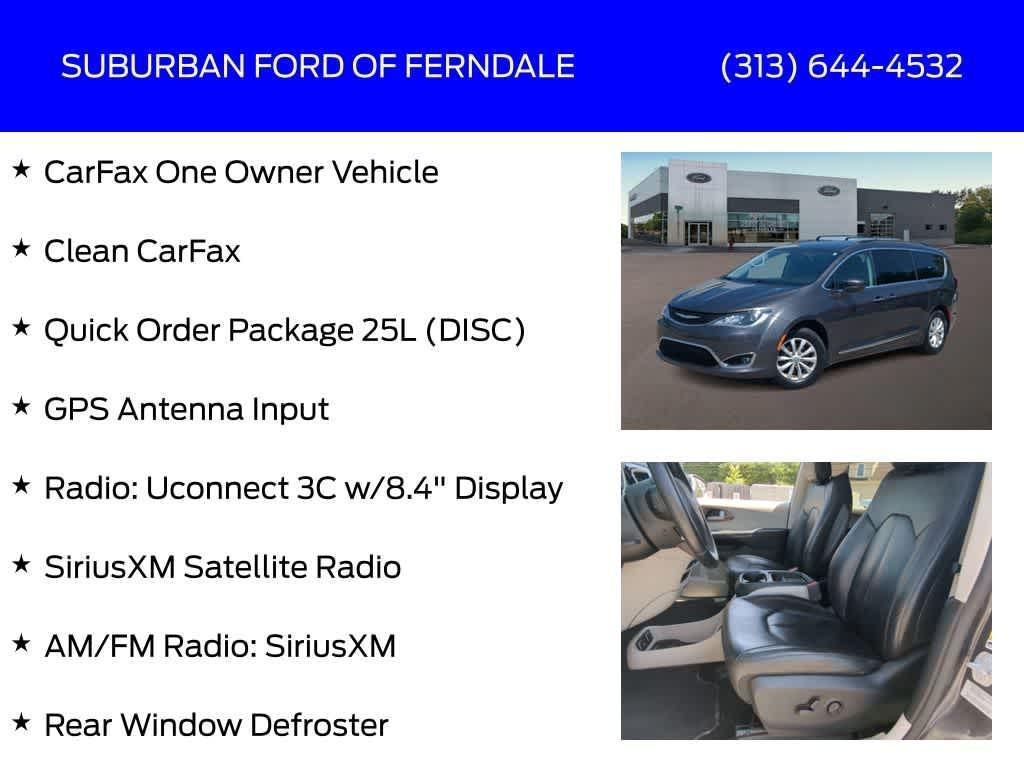 used 2017 Chrysler Pacifica car, priced at $13,649
