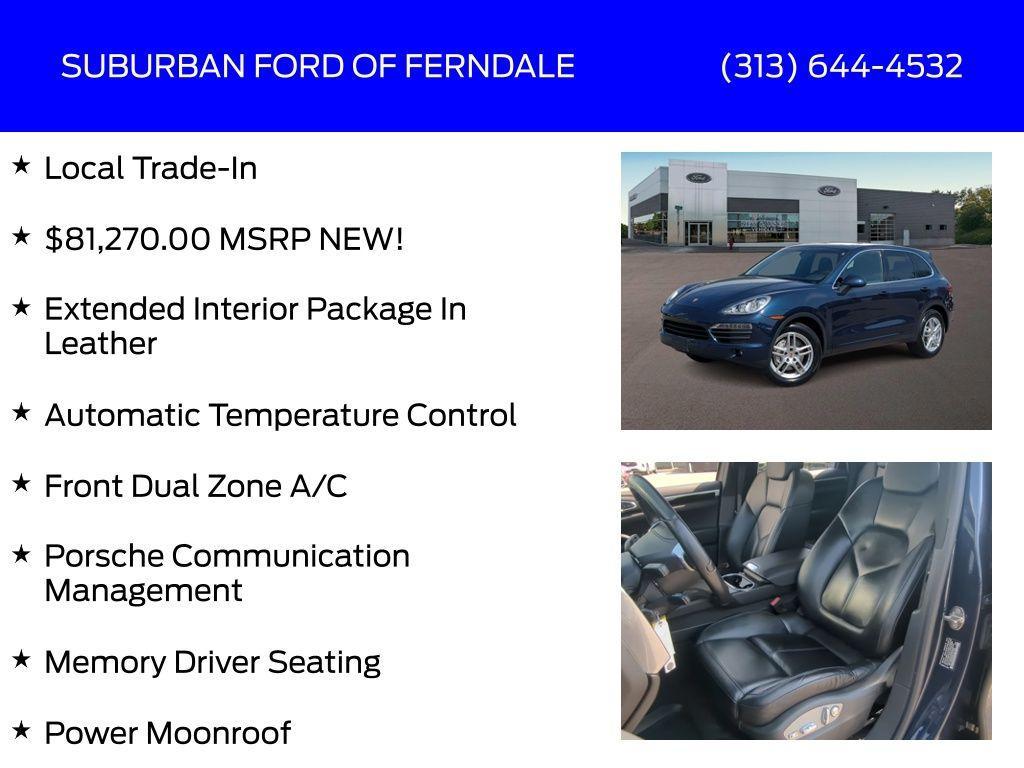 used 2014 Porsche Cayenne car, priced at $16,899