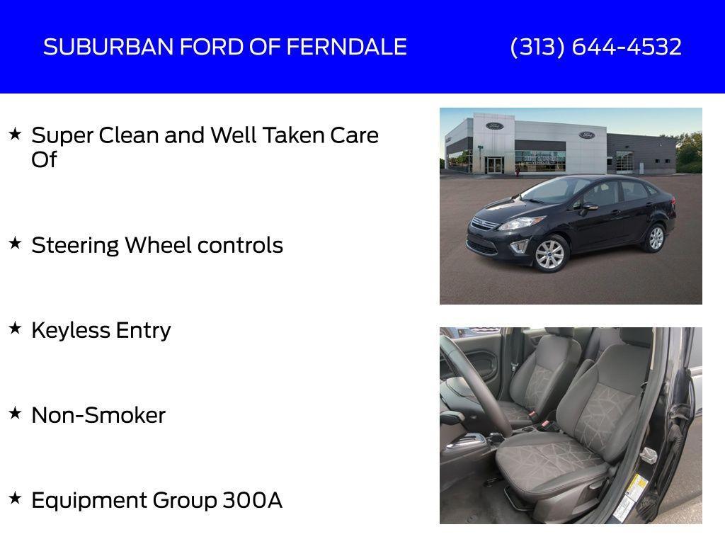 used 2012 Ford Fiesta car, priced at $5,995