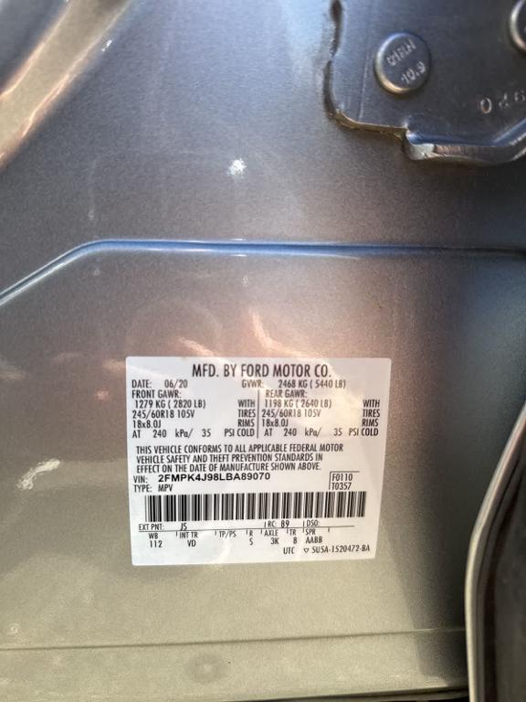 used 2020 Ford Edge car, priced at $16,489