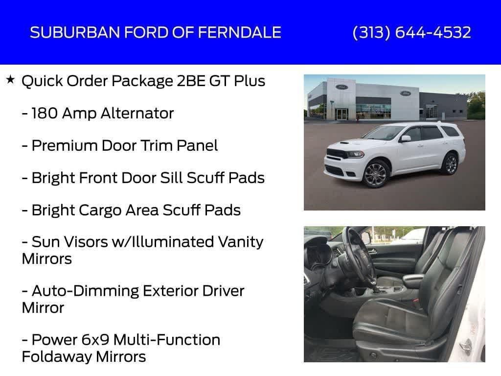 used 2019 Dodge Durango car, priced at $17,799