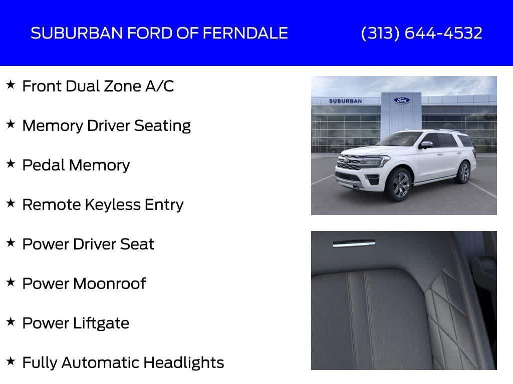 used 2024 Ford Expedition car, priced at $68,985