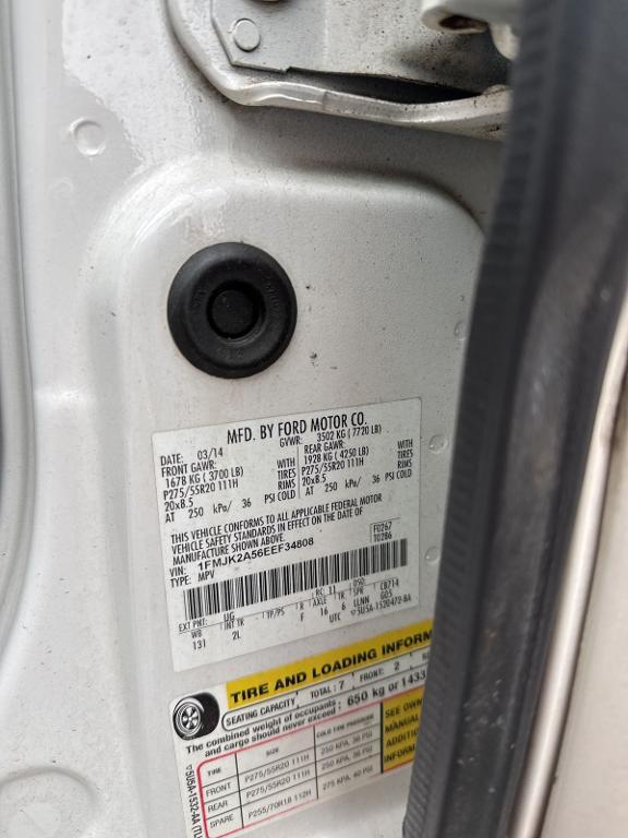 used 2014 Ford Expedition EL car, priced at $13,489