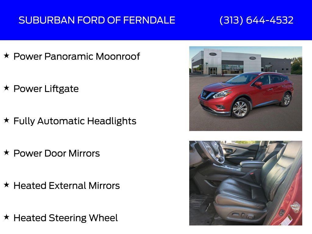 used 2018 Nissan Murano car, priced at $13,989