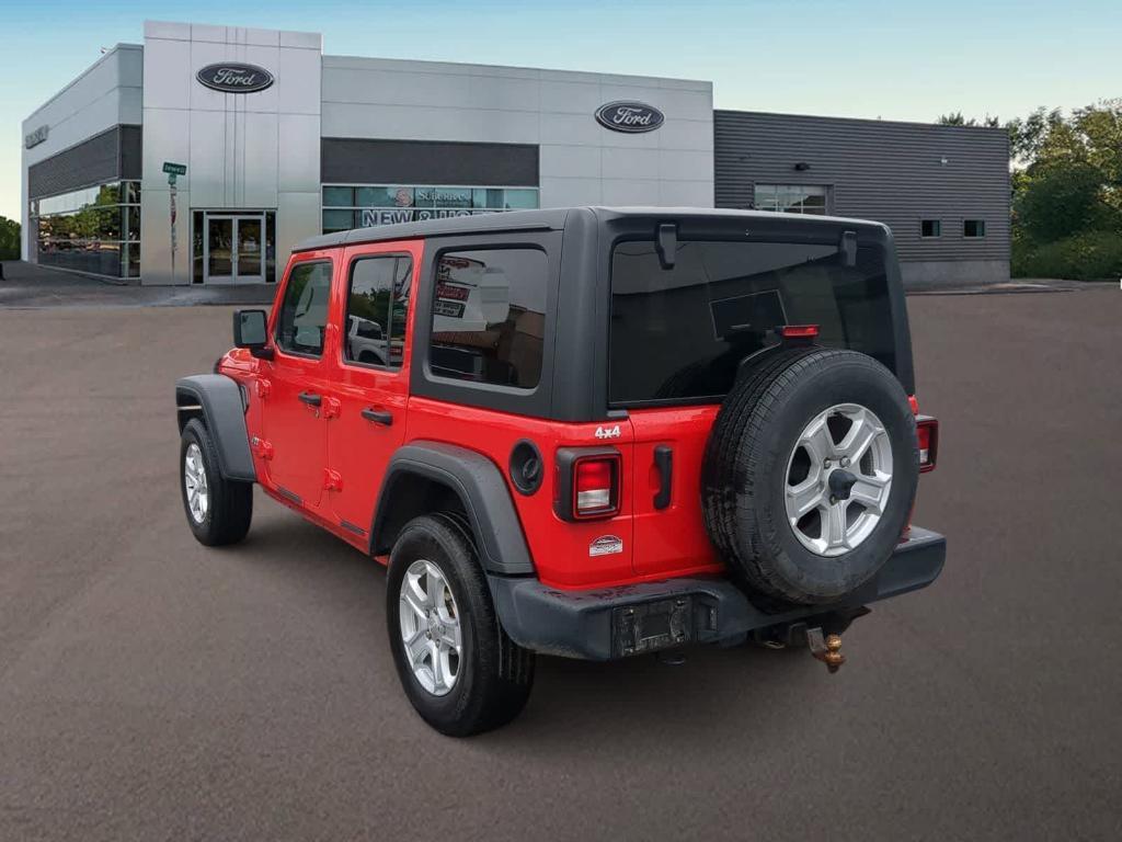 used 2021 Jeep Wrangler Unlimited car, priced at $25,529