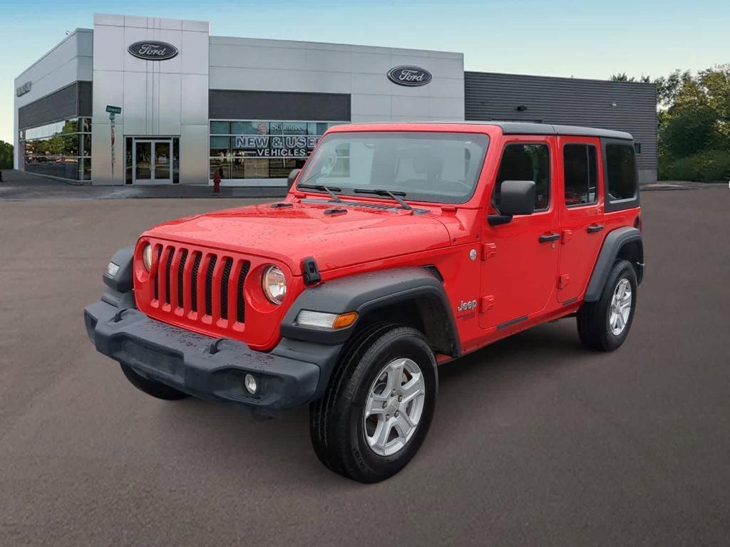 used 2021 Jeep Wrangler Unlimited car, priced at $25,529