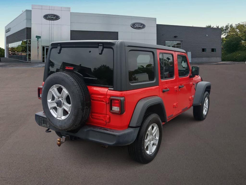 used 2021 Jeep Wrangler Unlimited car, priced at $25,529