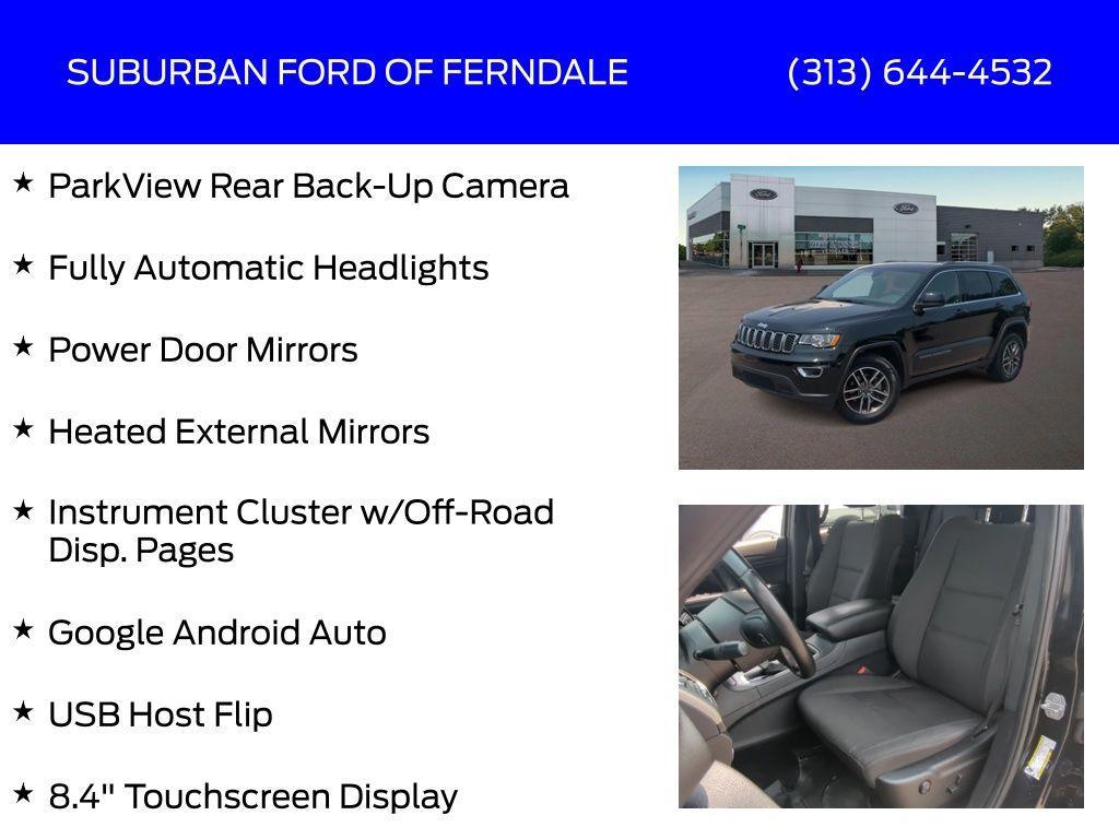 used 2019 Jeep Grand Cherokee car, priced at $16,859