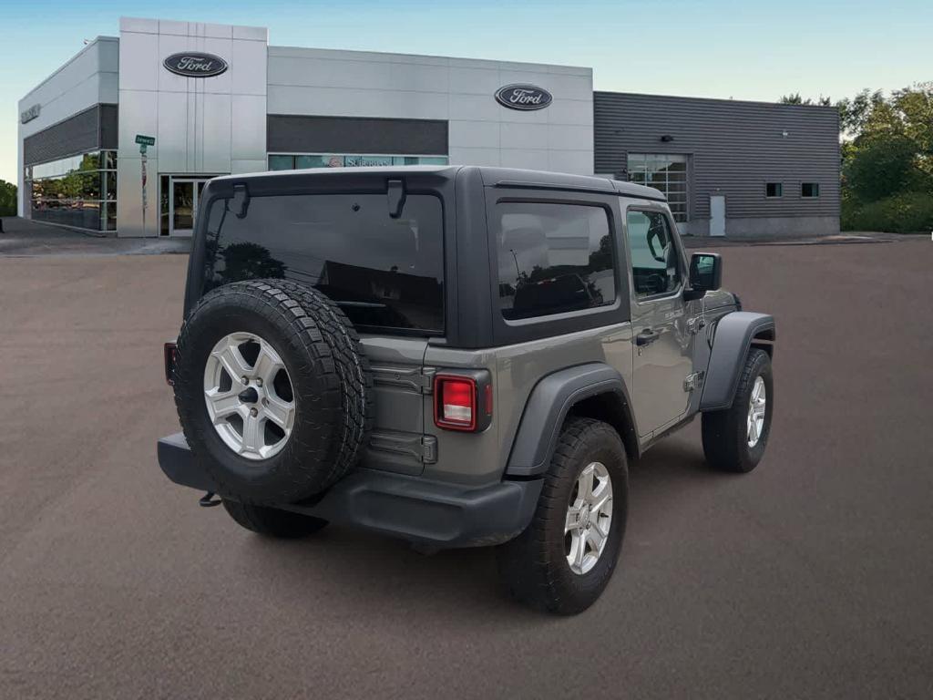 used 2021 Jeep Wrangler car, priced at $27,539