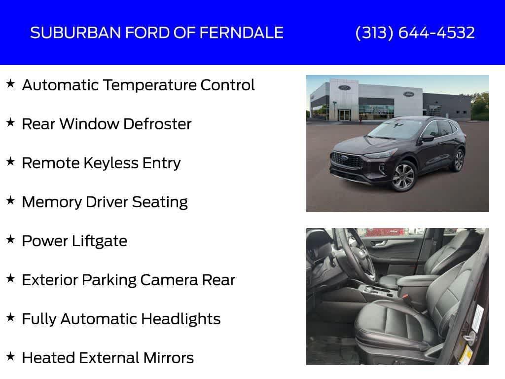 used 2023 Ford Escape car, priced at $25,259