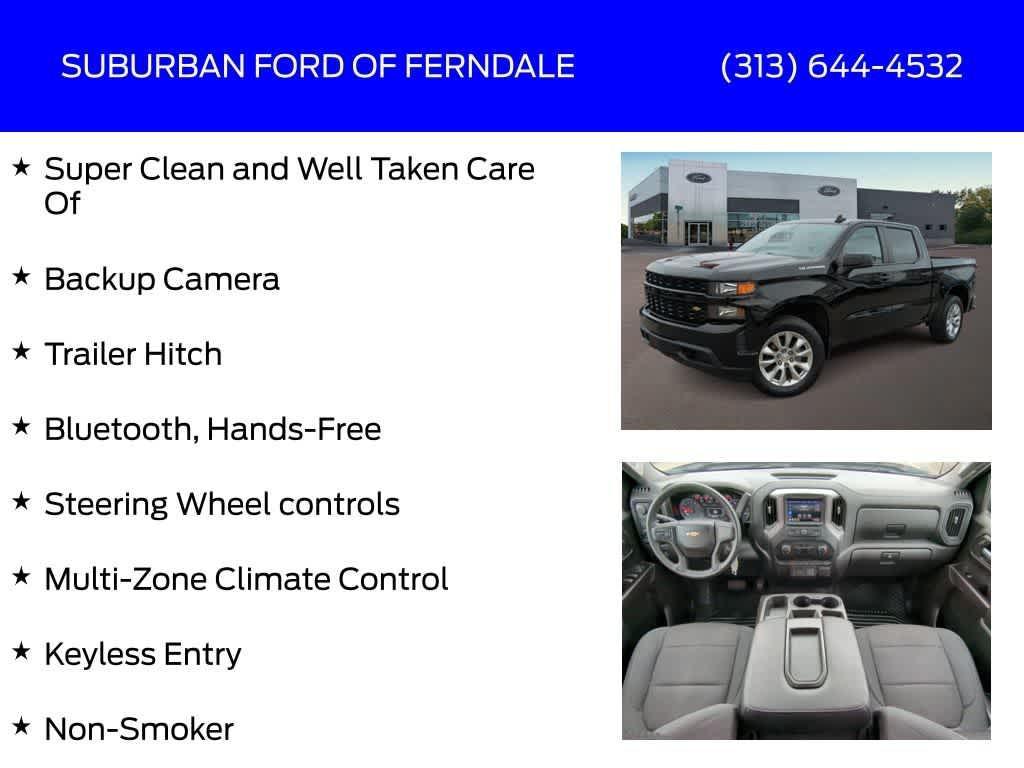 used 2020 Chevrolet Silverado 1500 car, priced at $27,695