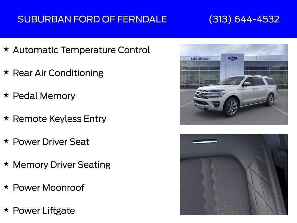 used 2024 Ford Expedition Max car, priced at $69,985