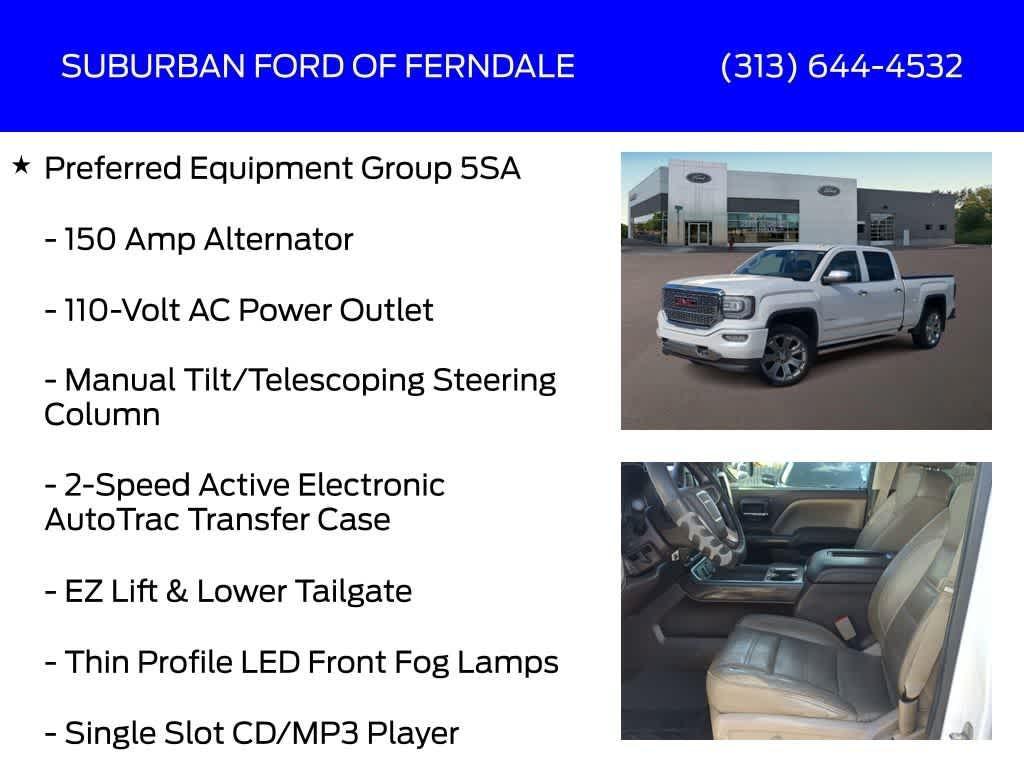 used 2016 GMC Sierra 1500 car, priced at $28,579