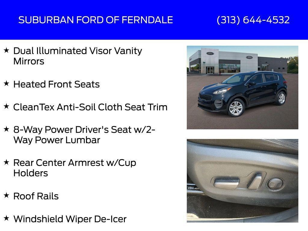 used 2017 Kia Sportage car, priced at $13,589