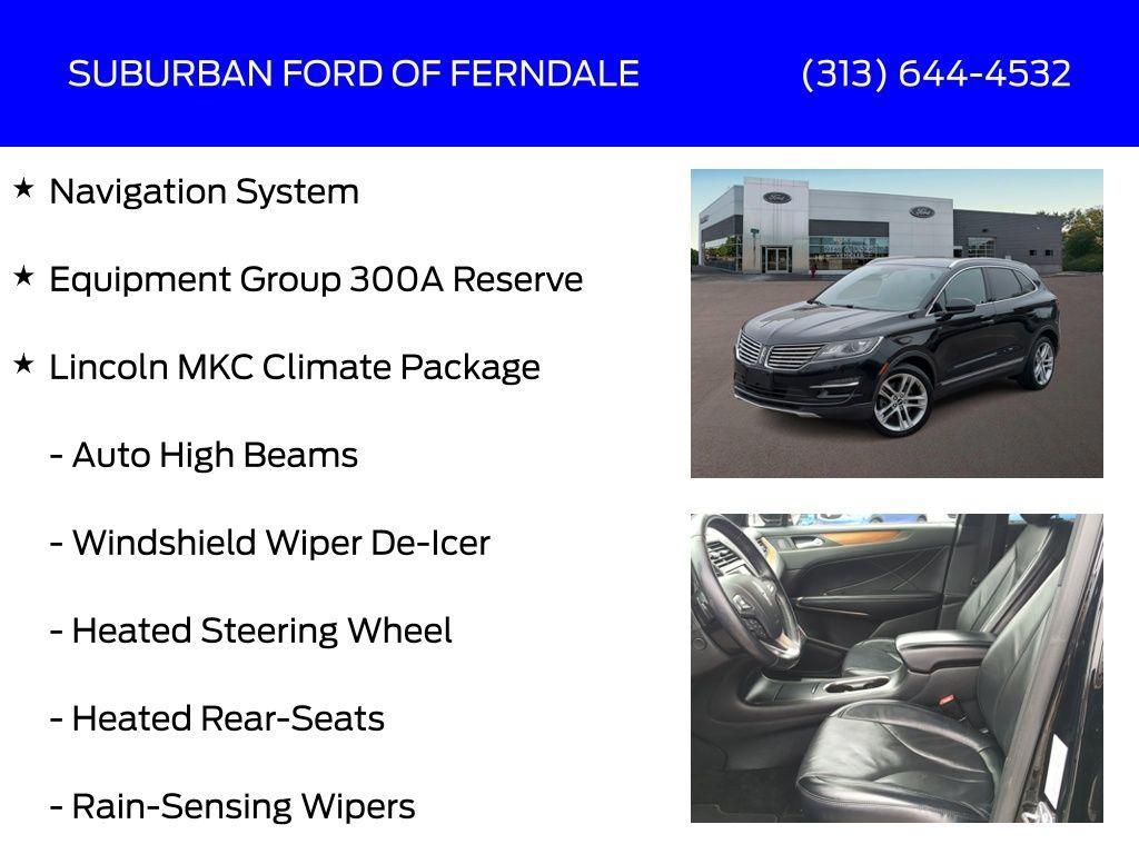 used 2018 Lincoln MKC car, priced at $15,459