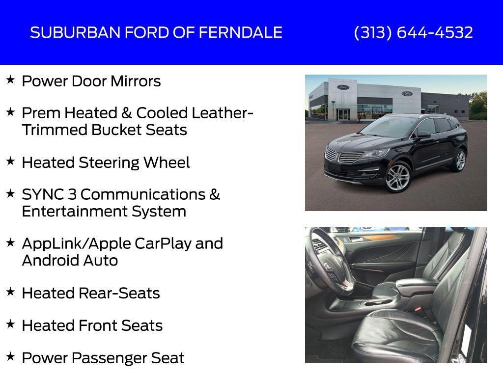 used 2018 Lincoln MKC car, priced at $15,459